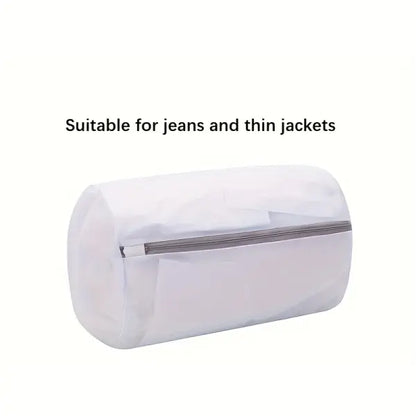 Mesh Laundry Bag Durable Mesh Zipper Closure – Protects Shoes and Bras